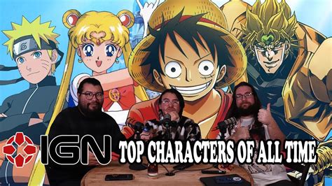 ign top 25 anime characters|top 20 best anime characters.